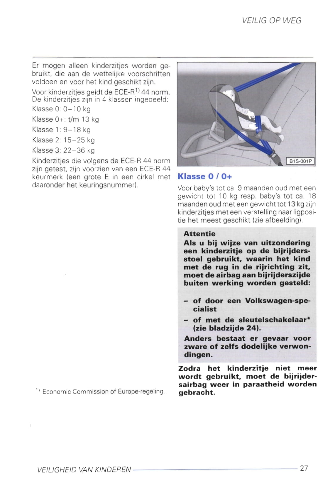 2001-2005 Volkswagen Polo Owner's Manual | Dutch