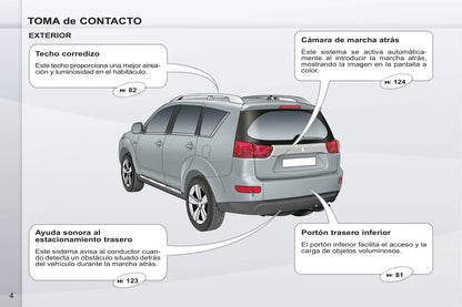 2011-2012 Peugeot 4007 Gebruikershandleiding | Spaans