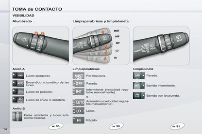 2011-2012 Peugeot 4007 Gebruikershandleiding | Spaans