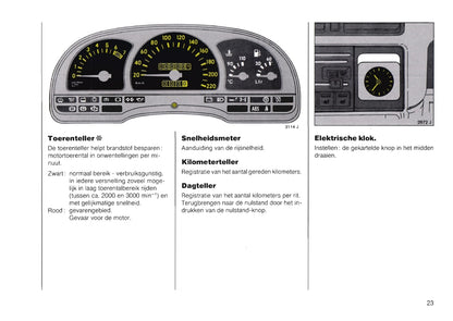 1988-1992 Opel Vectra Bedienungsanleitung | Niederländisch