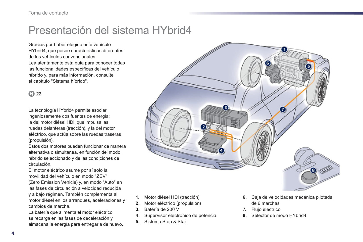 2013-2014 Peugeot 508 Manuel du propriétaire | Espagnol