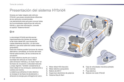 2013-2014 Peugeot 508 Manuel du propriétaire | Espagnol