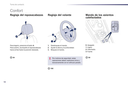 2013-2014 Peugeot 508 Manuel du propriétaire | Espagnol