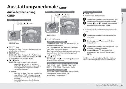 2016-2017 Honda Civic Sedan Gasoline Owner's Manual | German