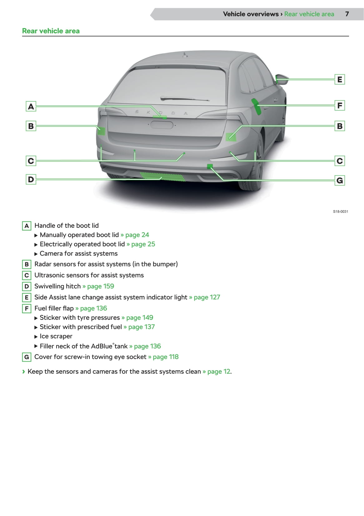 2019-2020 Skoda Scala Bedienungsanleitung | Englisch