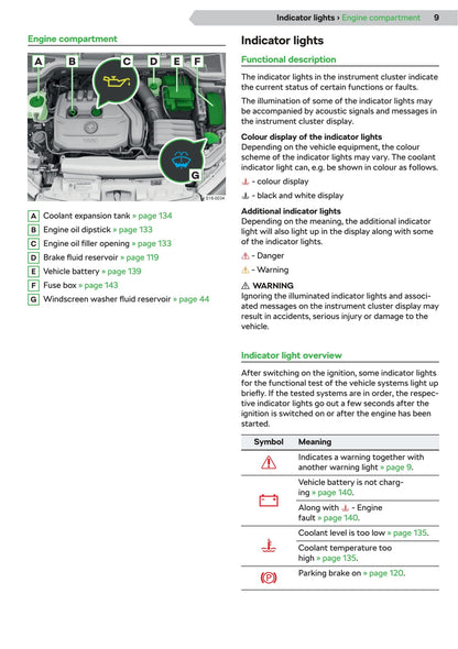 2019-2020 Skoda Scala Bedienungsanleitung | Englisch