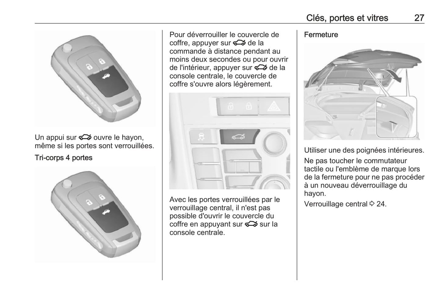 2017-2018 Opel Astra Manuel du propriétaire | Français