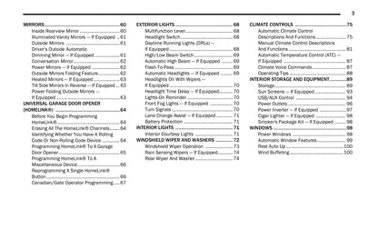 2021 Chrysler Pacifica Owner's Manual | English