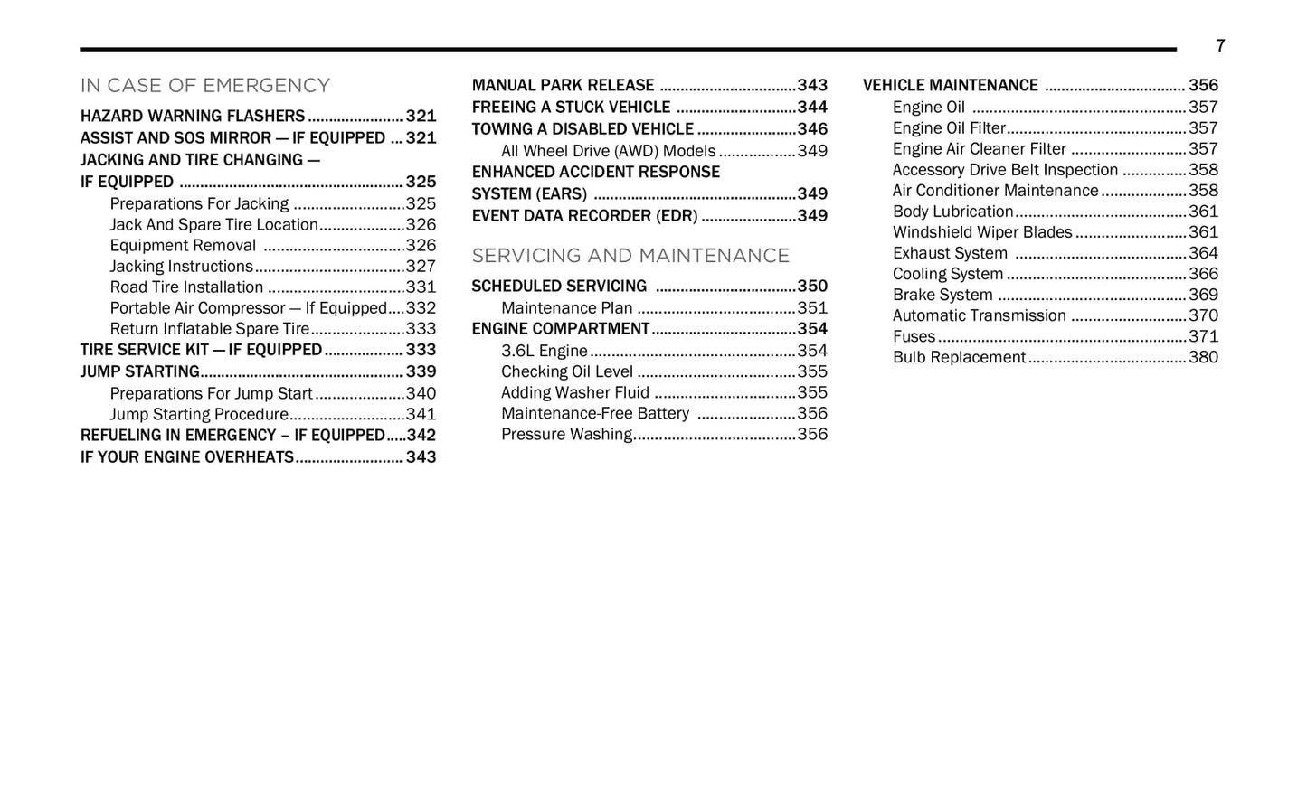 2021 Chrysler Pacifica Owner's Manual | English