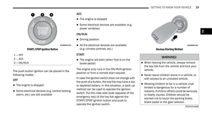 2021 Chrysler Pacifica Owner's Manual | English