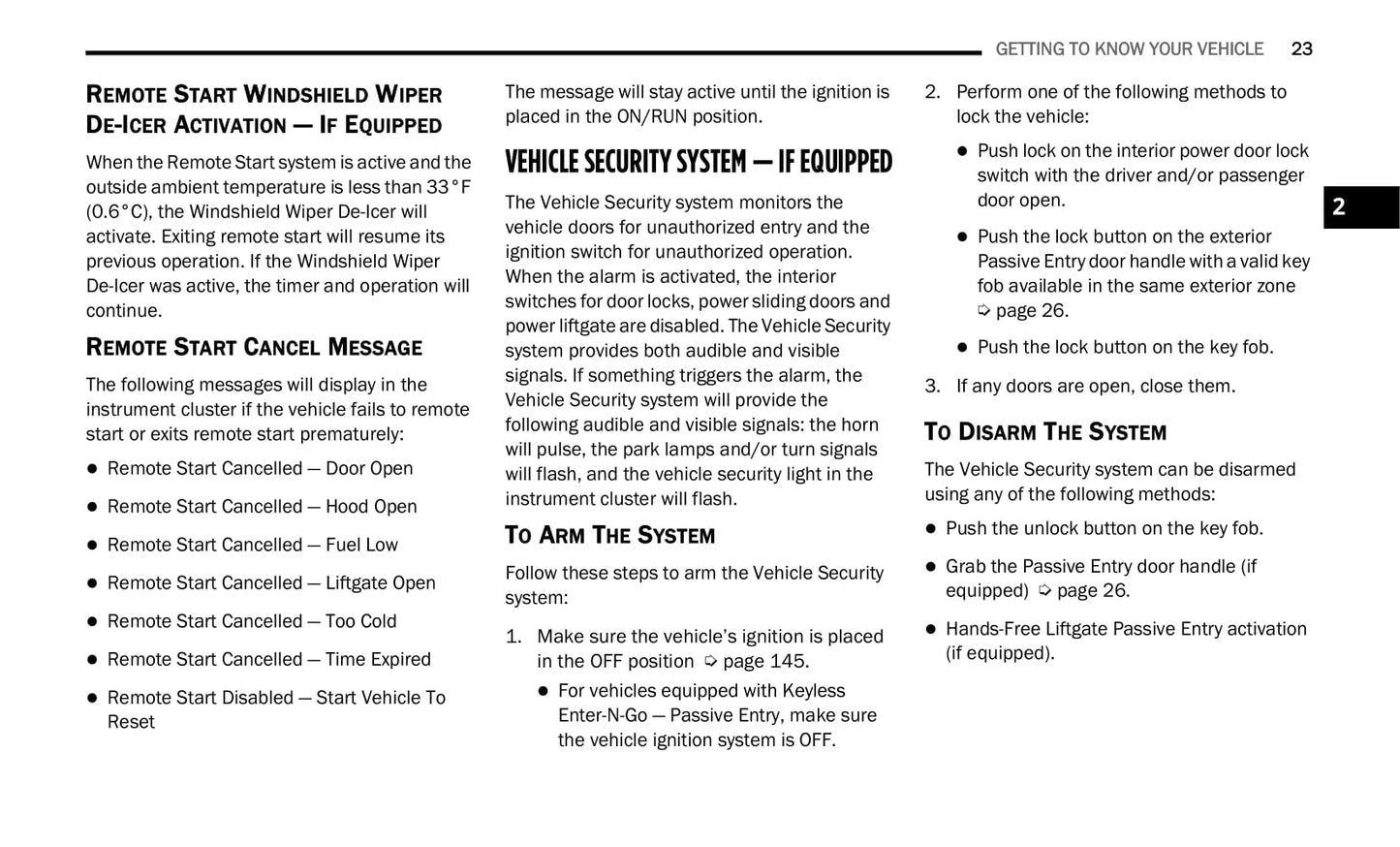 2021 Chrysler Pacifica Owner's Manual | English