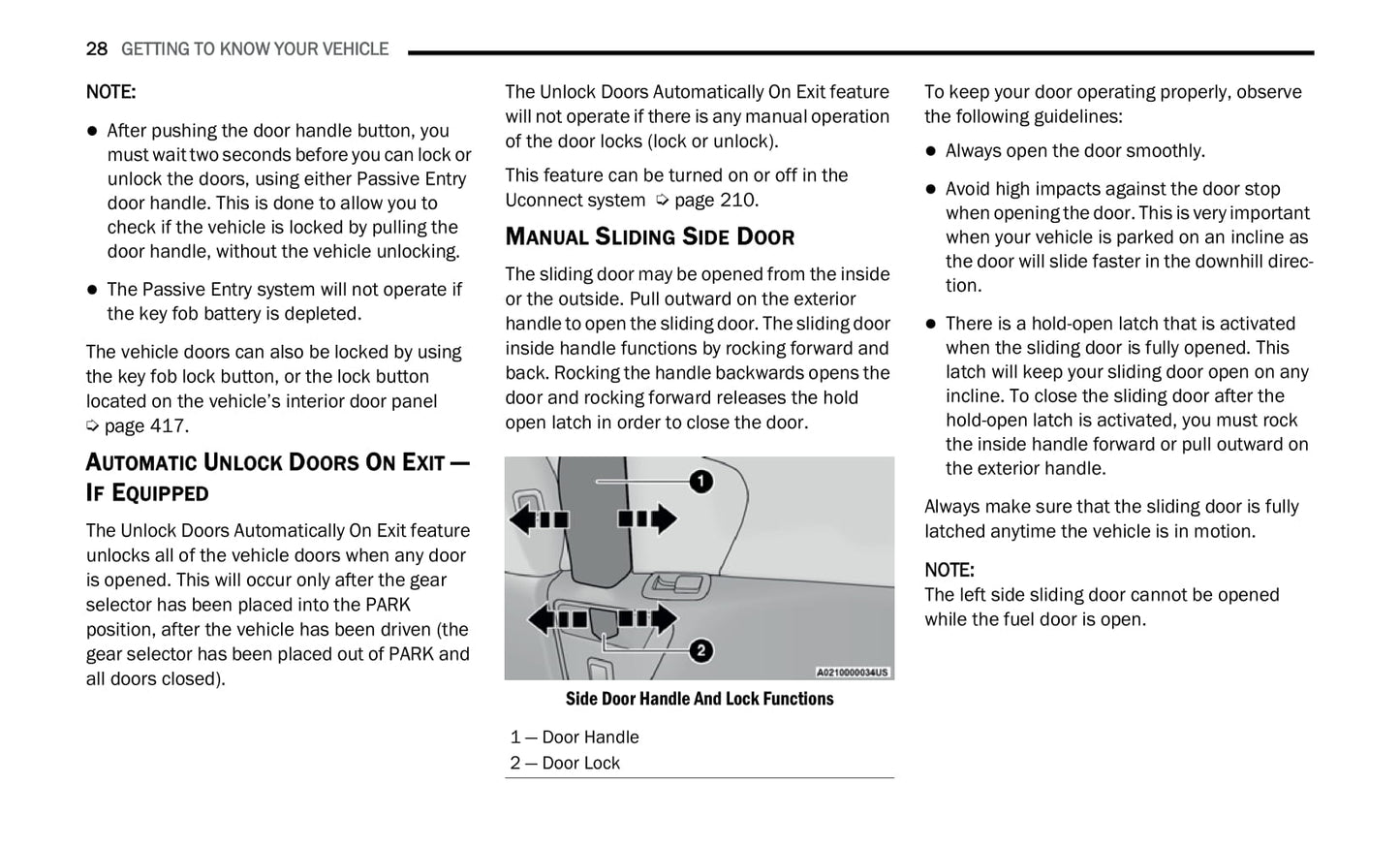 2021 Chrysler Pacifica Owner's Manual | English