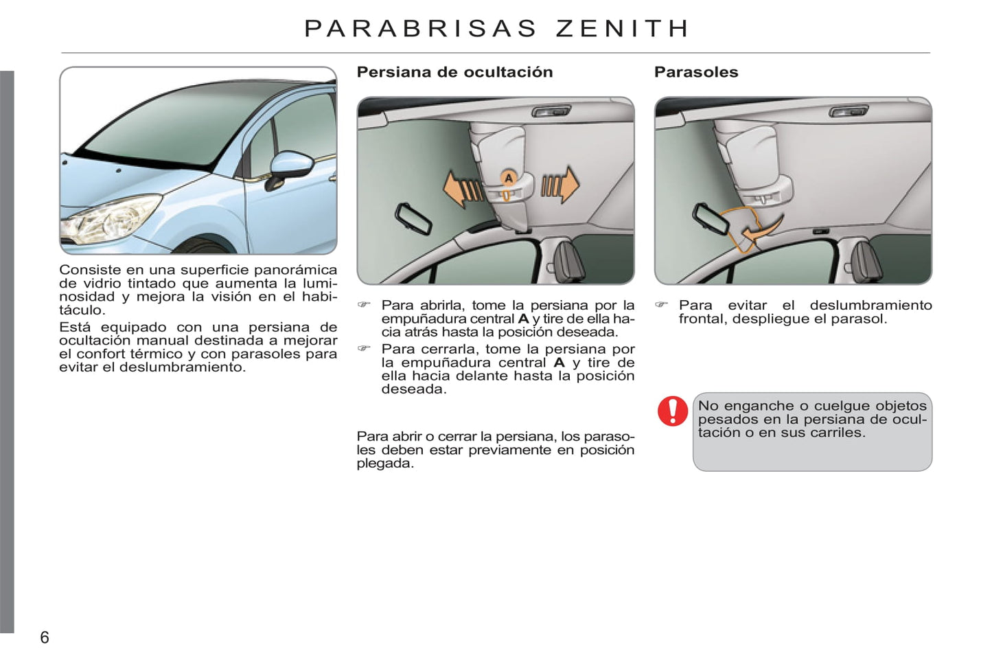 2011-2013 Citroën C3 Bedienungsanleitung | Spanisch