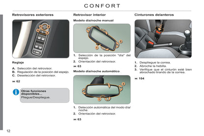 2011-2013 Citroën C3 Bedienungsanleitung | Spanisch