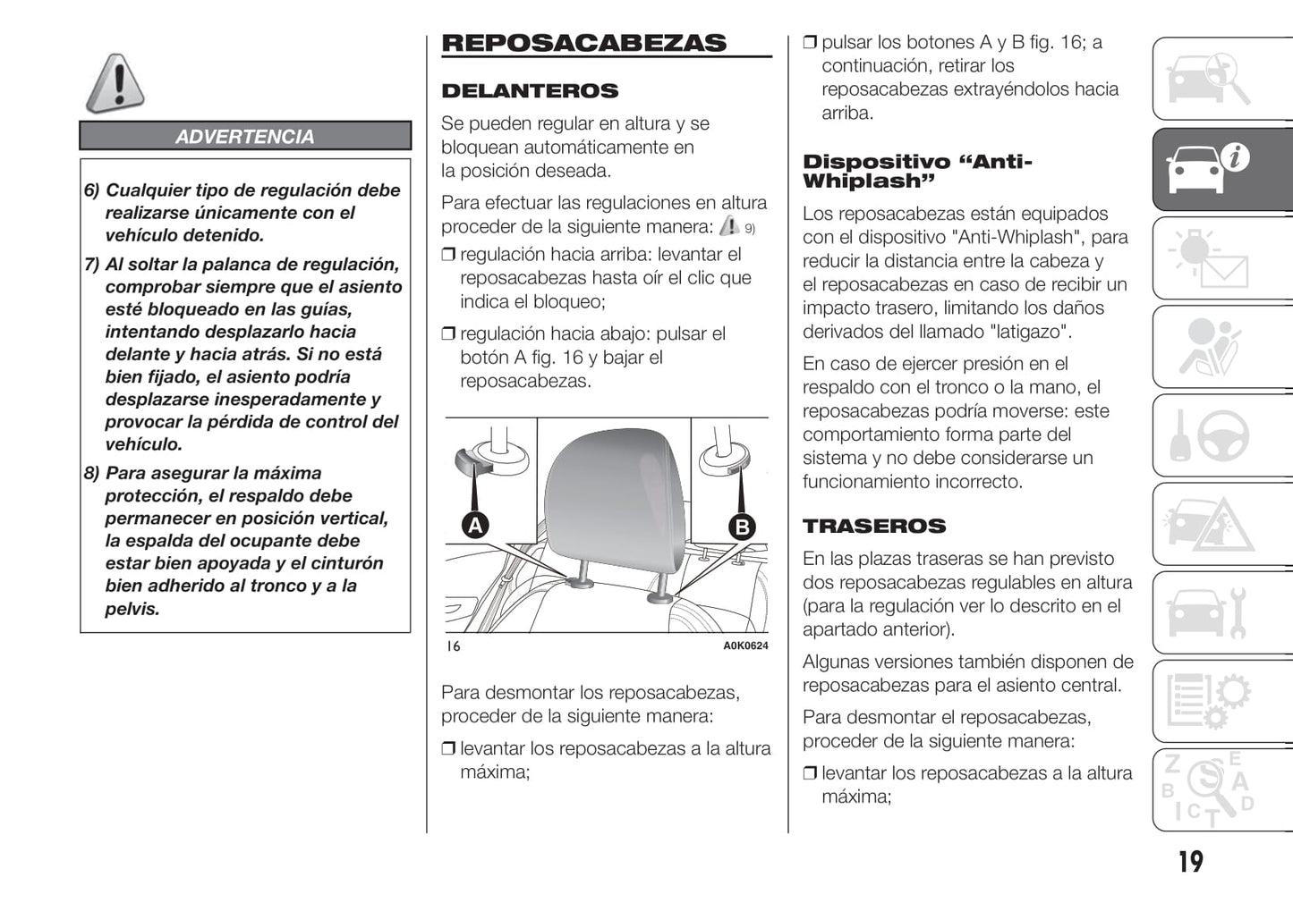 2010-2014 Alfa Romeo Giulietta Manuel du propriétaire | Espagnol