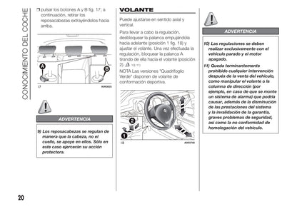 2010-2014 Alfa Romeo Giulietta Manuel du propriétaire | Espagnol