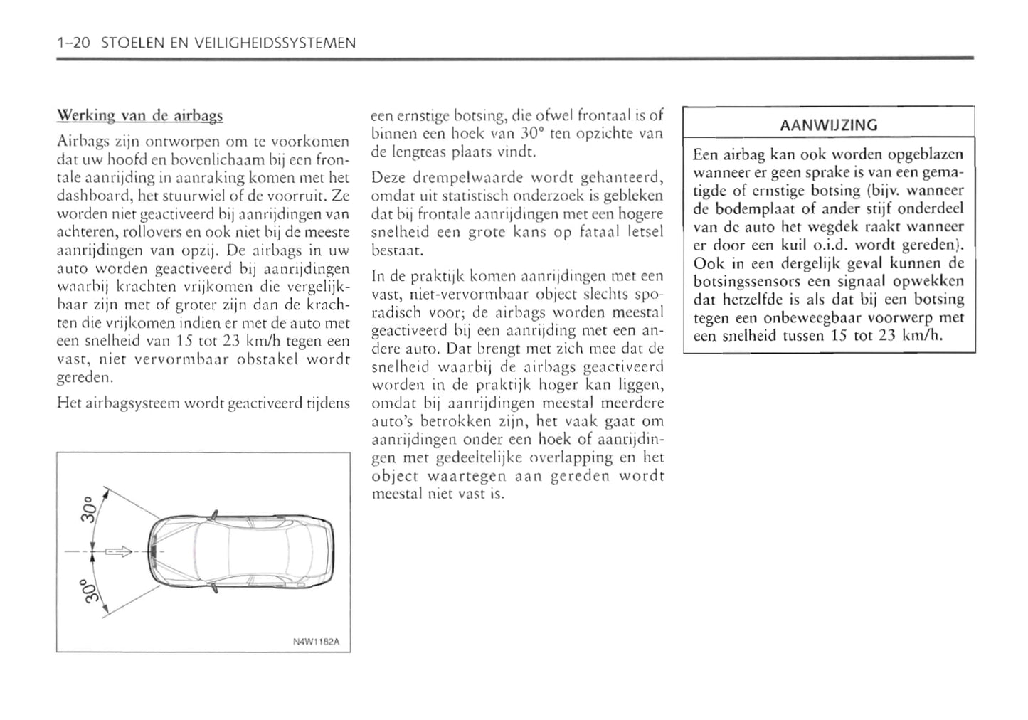 2004-2010 Chevrolet Nubira Manuel du propriétaire | Néerlandais