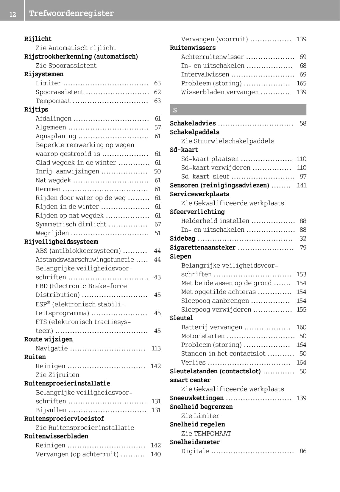 2014-2016 Smart Fortwo Manuel du propriétaire | Néerlandais