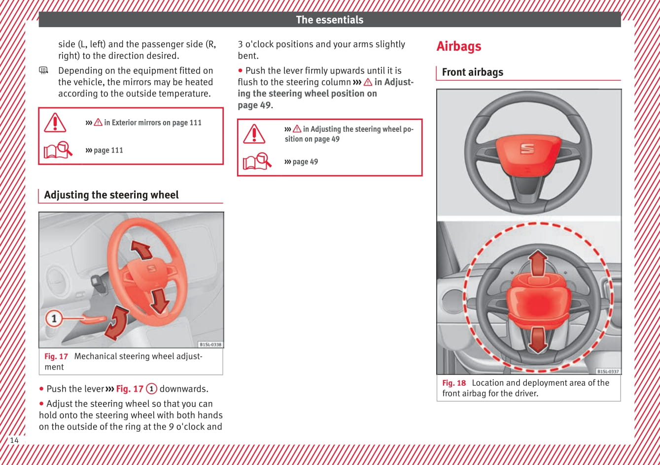 2016-2017 Seat Mii Owner's Manual | English