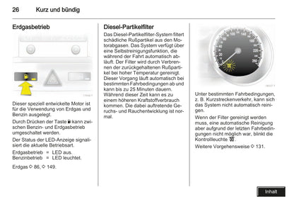 2008 Opel Zafira Owner's Manual | German