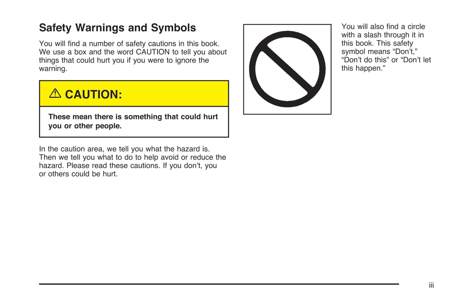 2004 Cadillac Escalade Owner's Manual | English