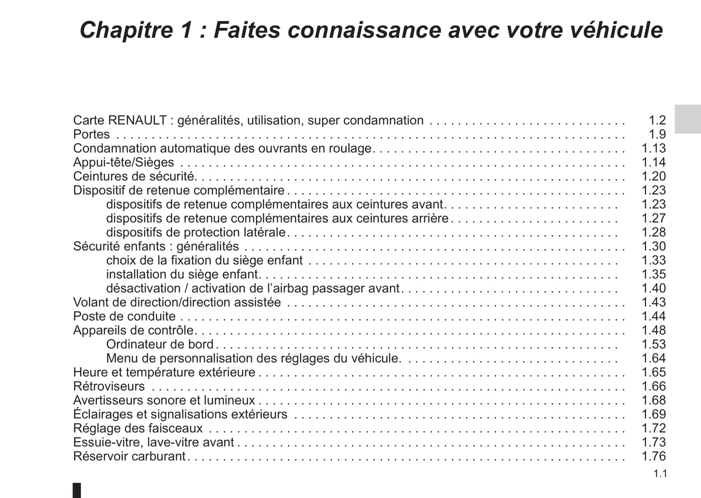 2010-2017 Renault Latitude Manuel du propriétaire | Français