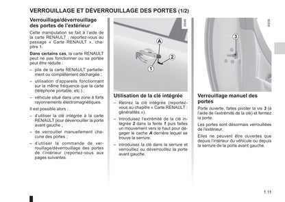 2010-2017 Renault Latitude Manuel du propriétaire | Français