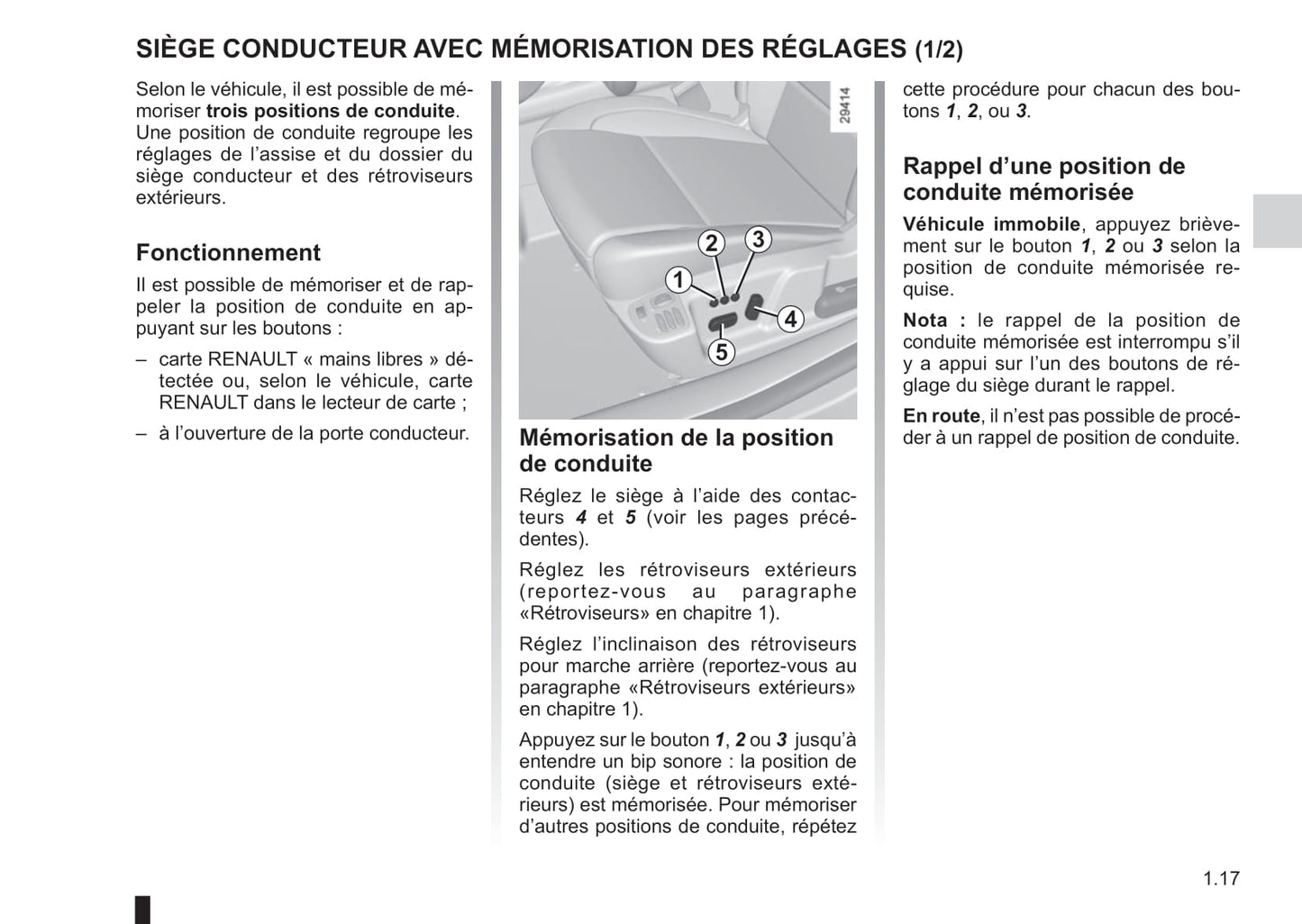 2010-2017 Renault Latitude Manuel du propriétaire | Français