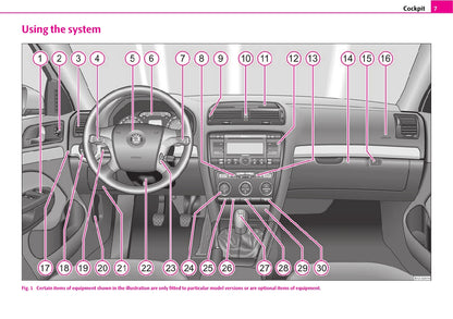 2007-2008 Skoda Octavia Owner's Manual | English