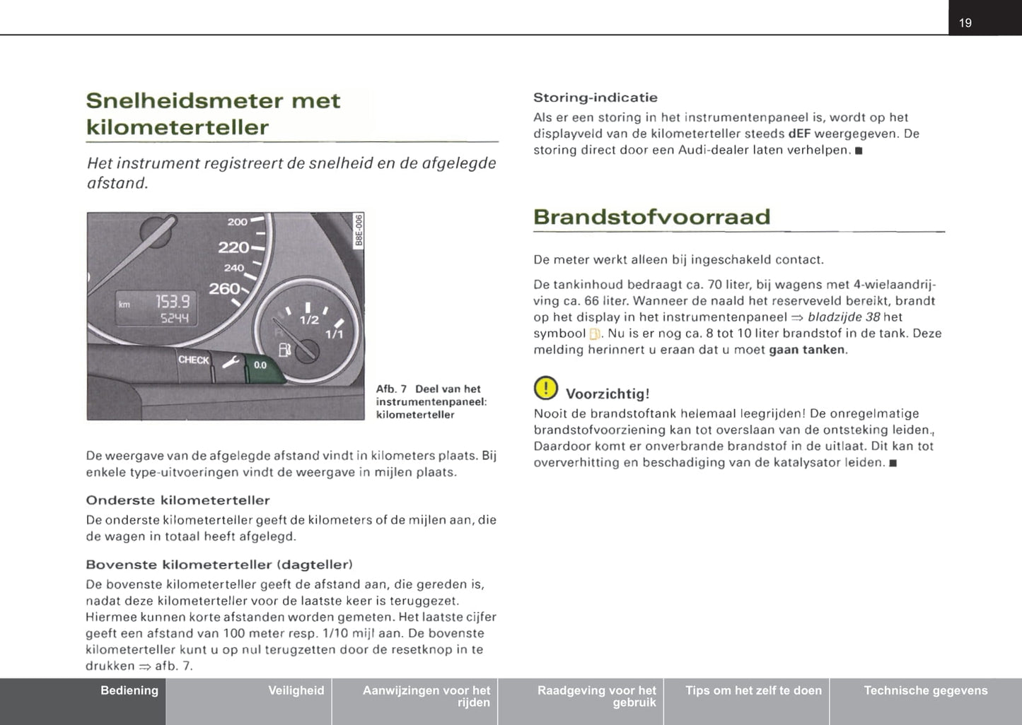 2001-2004 Audi A4 Gebruikershandleiding | Nederlands