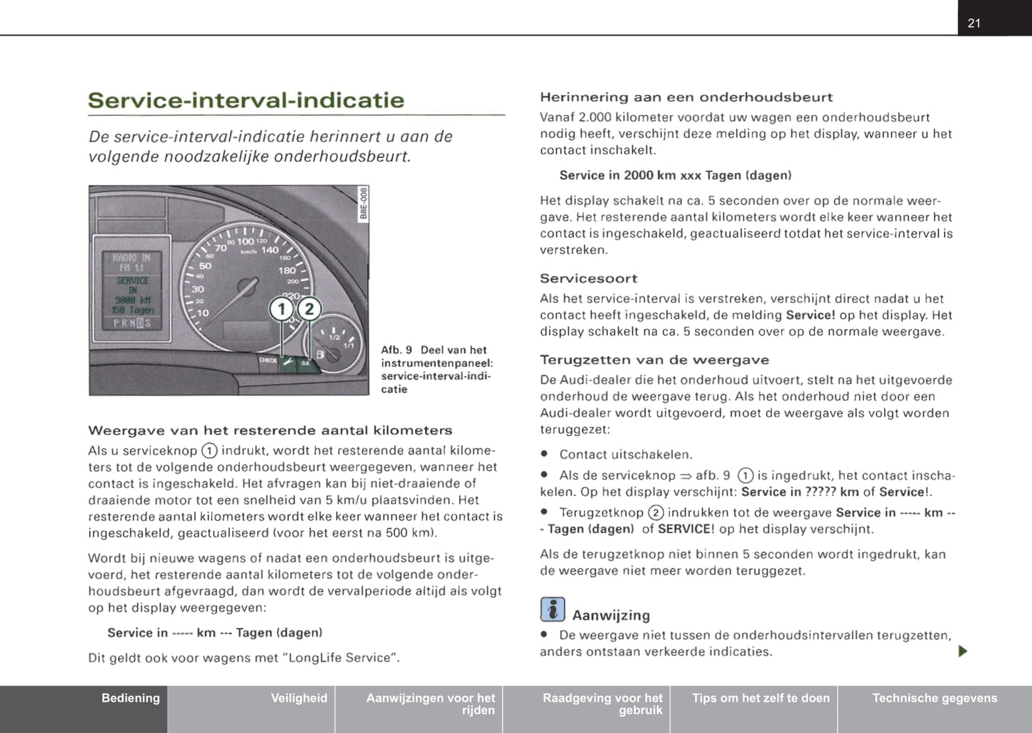 2001-2004 Audi A4 Gebruikershandleiding | Nederlands