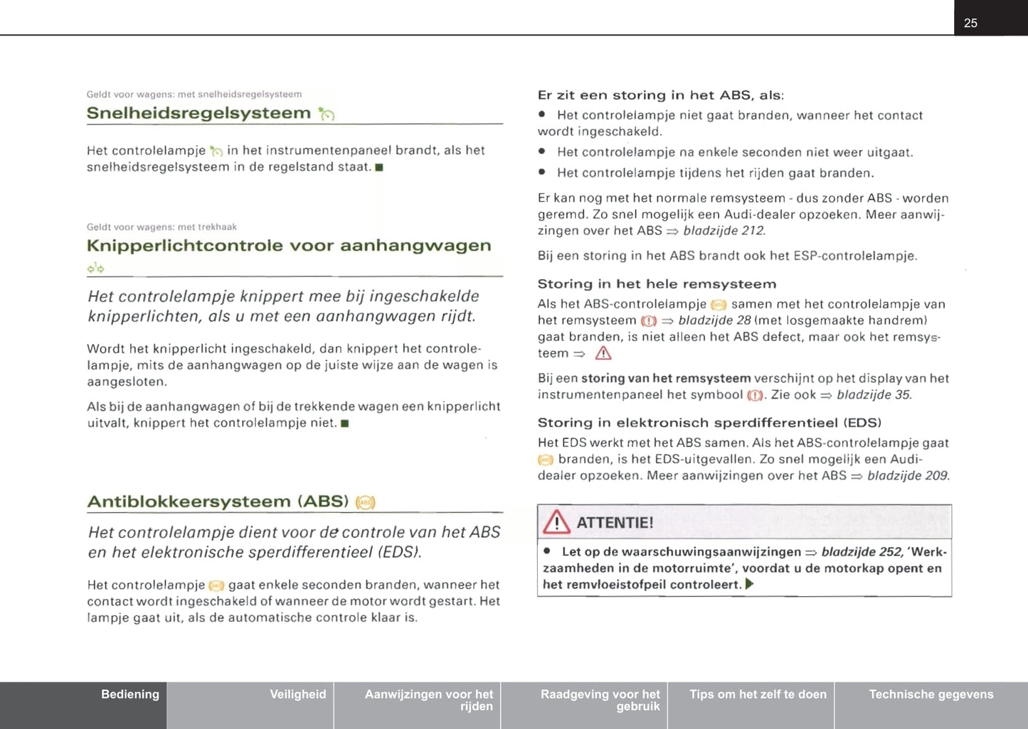 2001-2004 Audi A4 Gebruikershandleiding | Nederlands