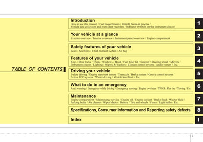 2016 Kia Rio Owner's Manual | English