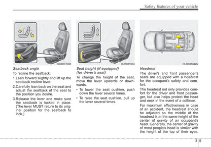 2016 Kia Rio Owner's Manual | English