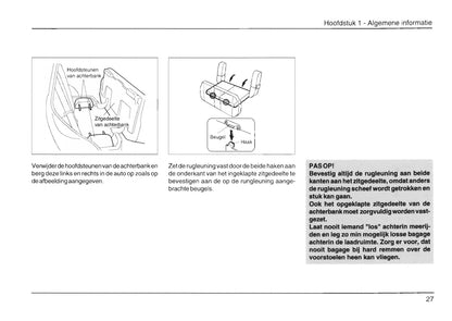 1999-2002 Daihatsu Gran Move Manuel du propriétaire | Néerlandais