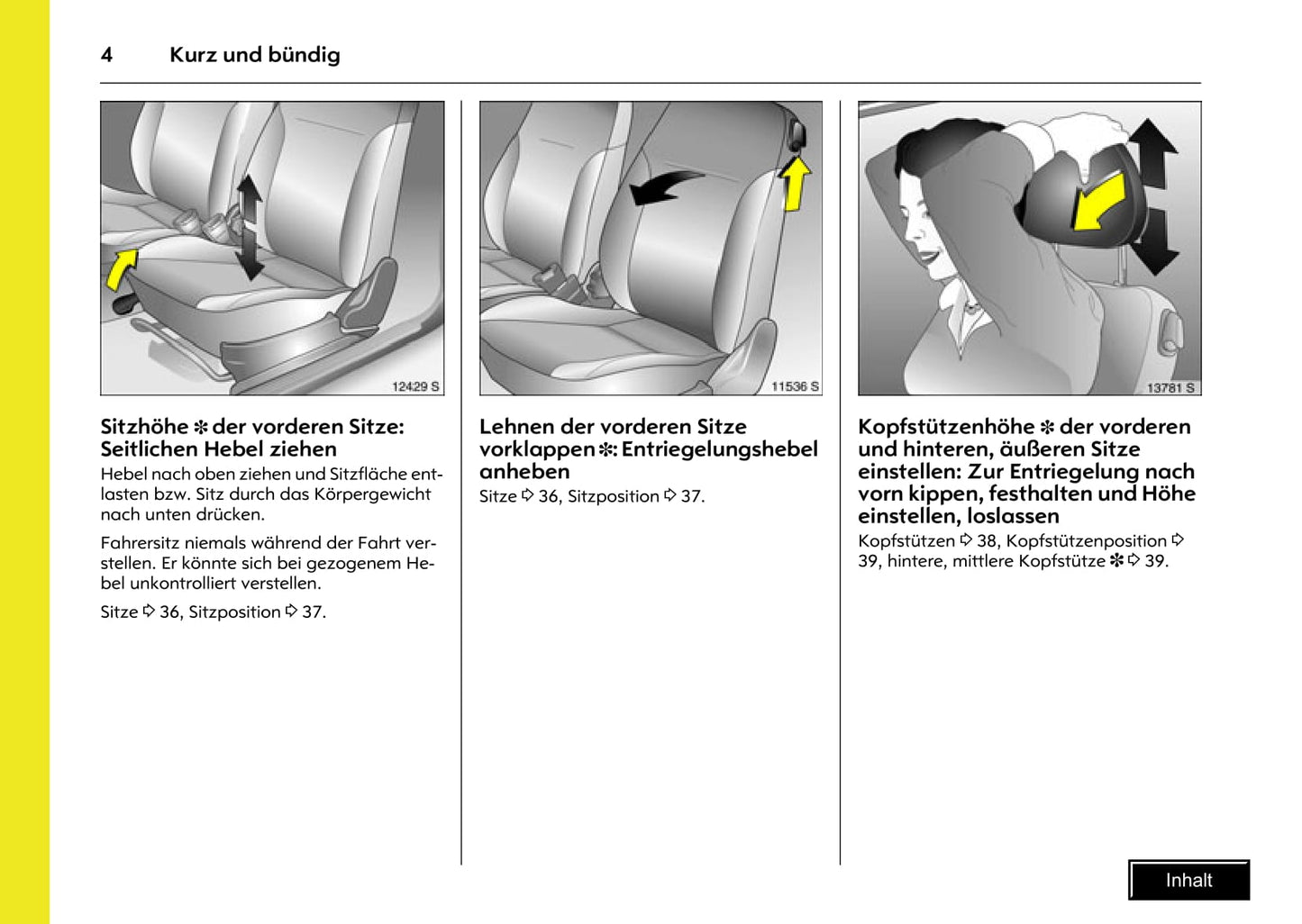 2009-2011 Opel Combo Bedienungsanleitung | Deutsch