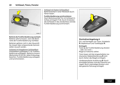 2009-2011 Opel Combo Bedienungsanleitung | Deutsch