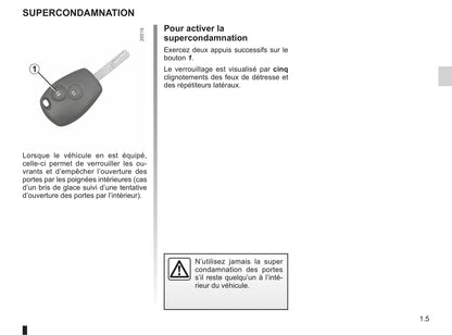 2012-2013 Renault Kangoo Manuel du propriétaire | Français