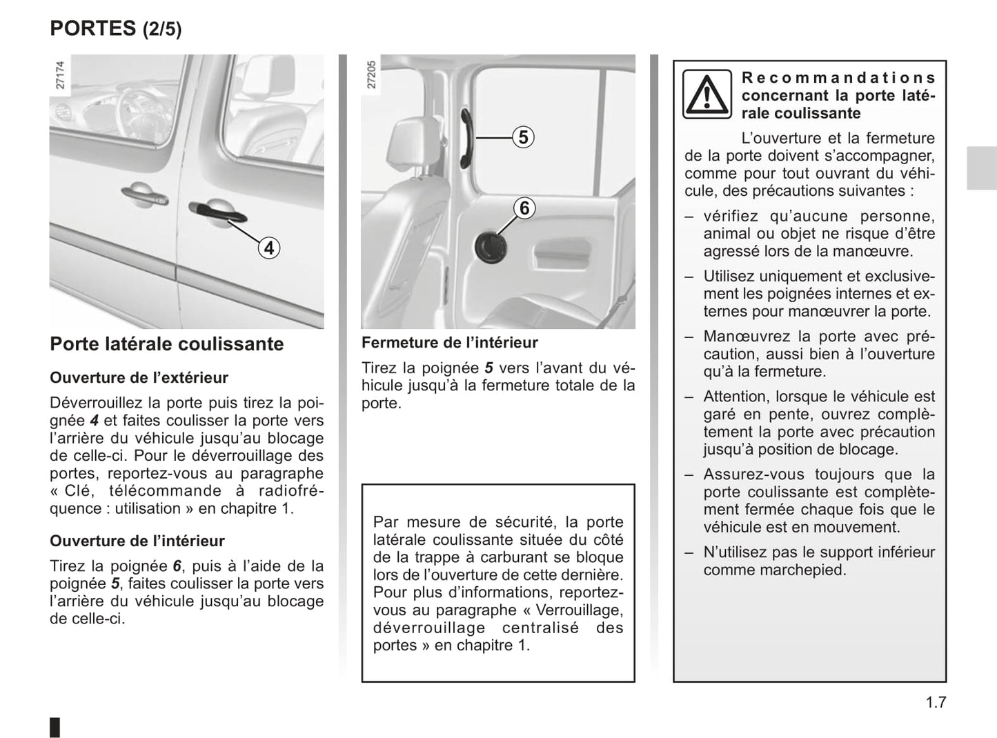 2012-2013 Renault Kangoo Manuel du propriétaire | Français