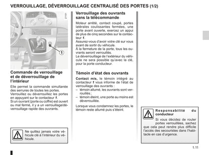 2012-2013 Renault Kangoo Manuel du propriétaire | Français