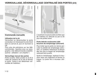 2012-2013 Renault Kangoo Manuel du propriétaire | Français