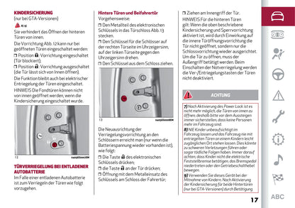 2021 Alfa Romeo Giulia GTA/Giulia GTAm Owner's Manual | German