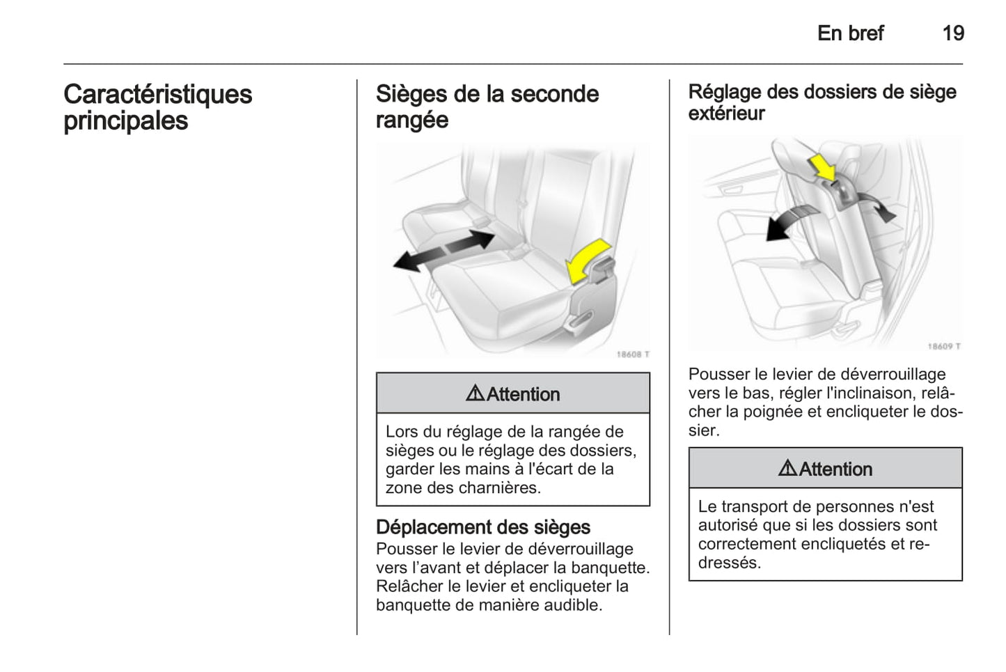 2010-2011 Opel Zafira Gebruikershandleiding | Frans