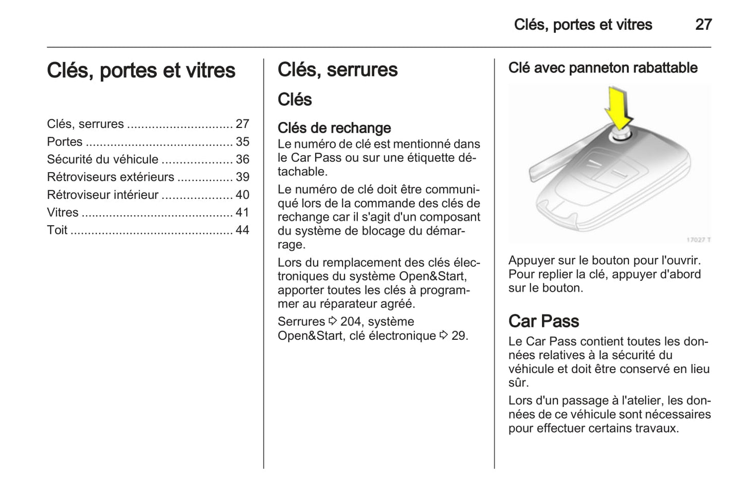 2010-2011 Opel Zafira Gebruikershandleiding | Frans