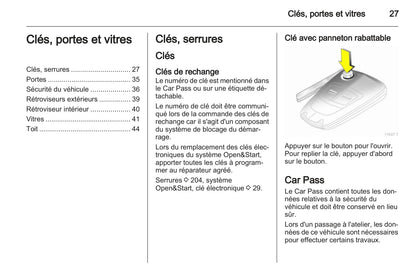 2010-2011 Opel Zafira Gebruikershandleiding | Frans