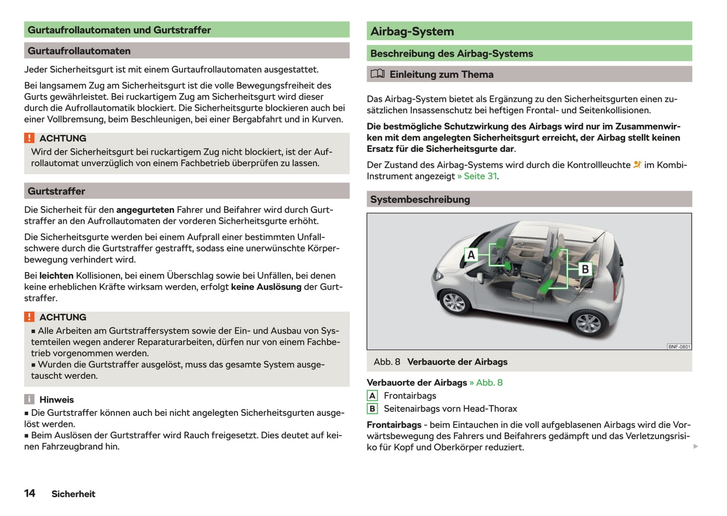 2017-2020 Skoda Citigo Manuel du propriétaire | Allemand