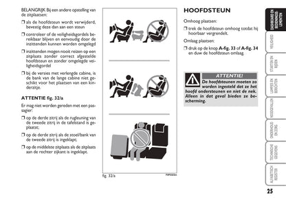 2014-2015 Fiat Scudo Gebruikershandleiding | Nederlands