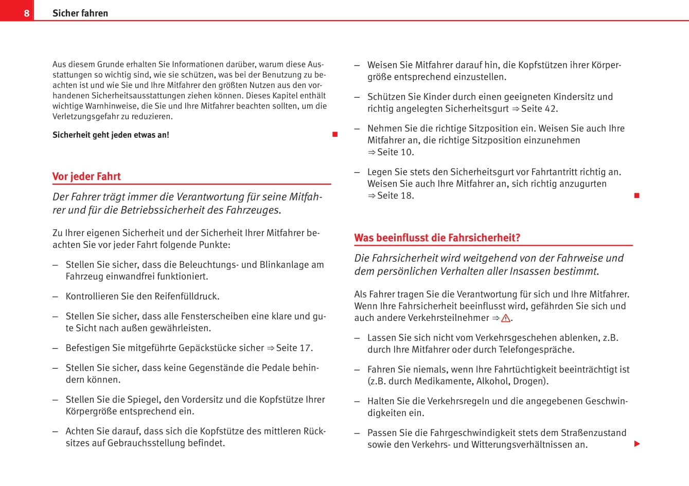 2008-2012 Seat Ibiza Gebruikershandleiding | Duits