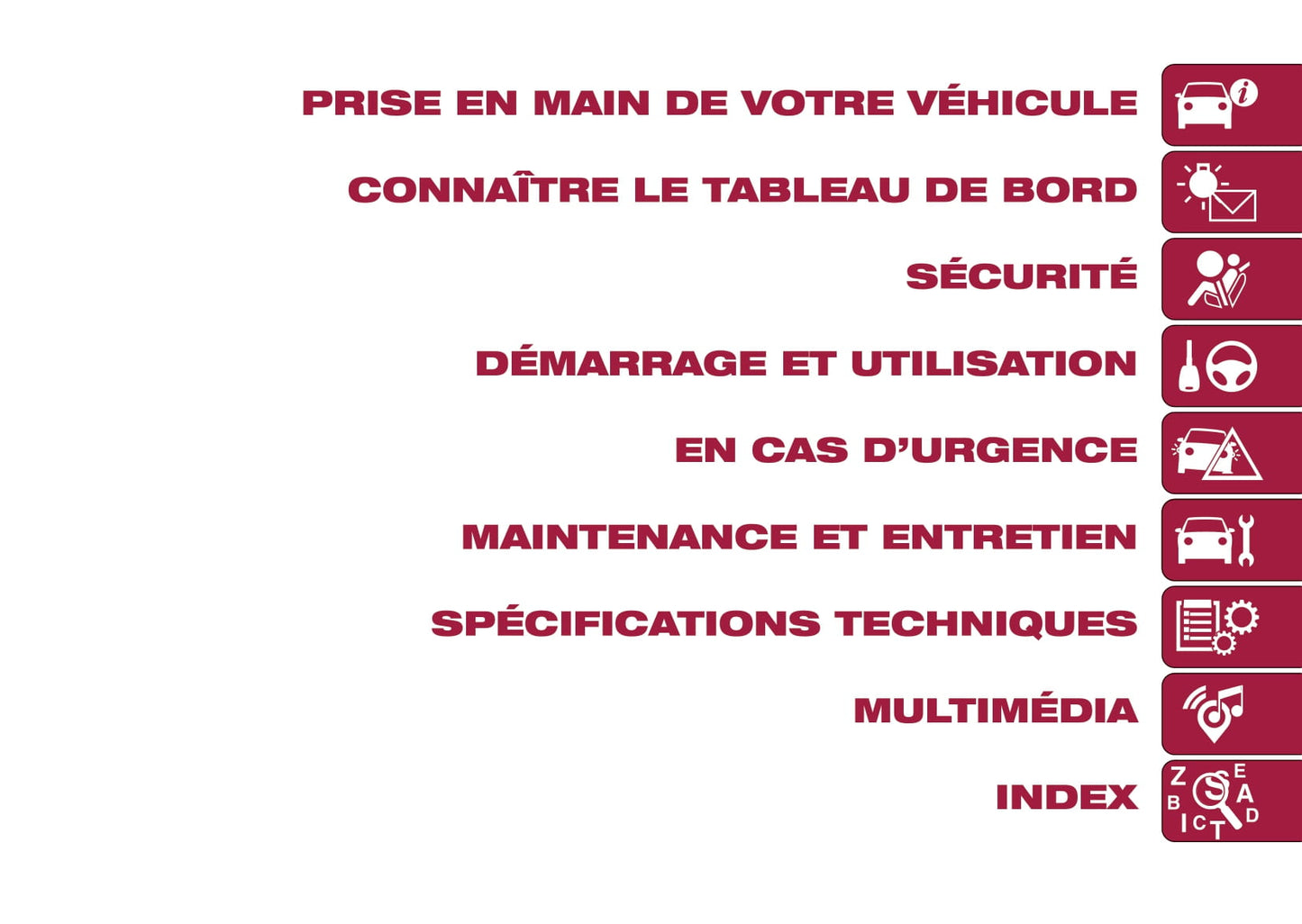 2018-2019 Fiat 124 Spider Gebruikershandleiding | Frans