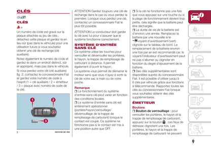 2018-2019 Fiat 124 Spider Gebruikershandleiding | Frans